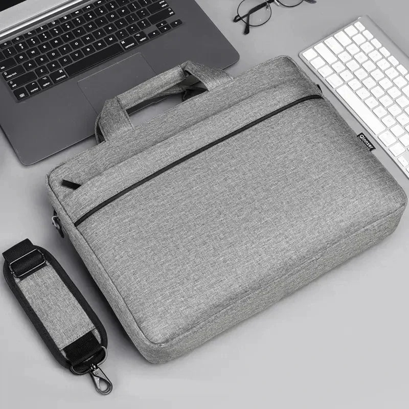 HKM-114451 Professional Laptop Sleeve Case with Shoulder Strap for Men and Women, Protective HandBag for Office Use