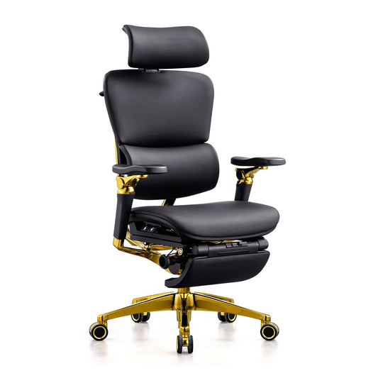 HKM-114515 Luxury 7D Ergonomic Armrest Office Chair - Modern Executive Leather Design