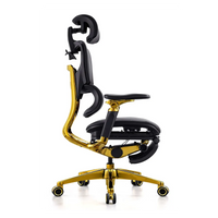 HKM-114515 Luxury 7D Ergonomic Armrest Office Chair - Modern Executive Leather Design