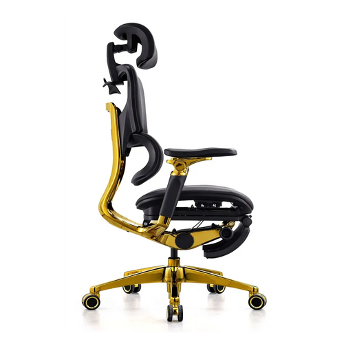 HKM-114515 Luxury 7D Ergonomic Armrest Office Chair - Modern Executive Leather Design
