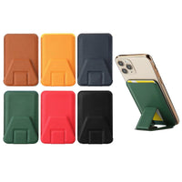 HKM-114771 Magnetic Folding PU Leather Phone Holder for Desk - Available in Multiple Colors