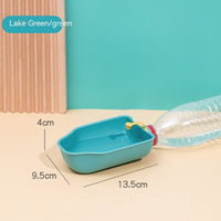 HKM-1147965 Portable Pet Outdoor Water Dispenser with Accompanying Cup - Available in Green, Orange, and Blue