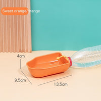 HKM-1147965 Portable Pet Outdoor Water Dispenser with Accompanying Cup - Available in Green, Orange, and Blue