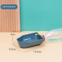 HKM-1147965 Portable Pet Outdoor Water Dispenser with Accompanying Cup - Available in Green, Orange, and Blue