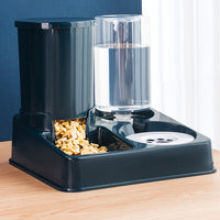 HKM-1148093 Automatic Pet Feeder with Integrated Cat and Dog Bowl for Convenient Feeding