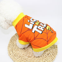 HKM-1148477 Casual Cotton Cartoon Print T-Shirt for Pets in Spring and Summer