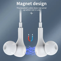 HKM-114963 Wired 3.5mm Earphones with Microphone for iPhone and Gaming Headset