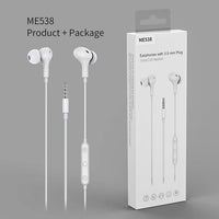 HKM-114963 Wired 3.5mm Earphones with Microphone for iPhone and Gaming Headset