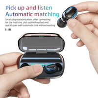 HKM-115219 Waterproof TWS T11 Wireless Earbuds with Hi-fi Sound and Hands-free Calling