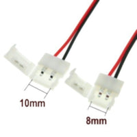 HKM-115283 Solder-free Waterproof Buckle LED Light Connection Set with 3528/5050/5630 Adapter Options
