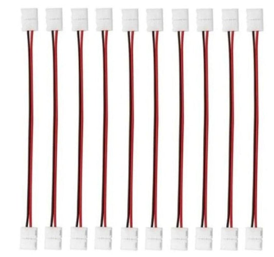 HKM-115283 Solder-free Waterproof Buckle LED Light Connection Set with 3528/5050/5630 Adapter Options