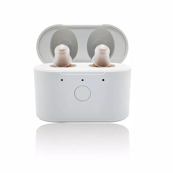 HKM-115411 Rechargeable Intelligent Hearing Aids with Noise Reduction for Mild to Moderate Hearing Loss, In-Ear Design