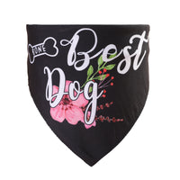 HKM-1155261 Double-Layer Polyester Pet Saliva Towel for Wedding Season - Size 48x48x70cm, Fits Neck Circumference 25-48CM