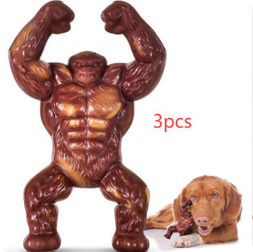 HKM-1156285 Nylon Dog Chew Toy in Beef Flavor - Durable Molar Nibbler for Active Dogs