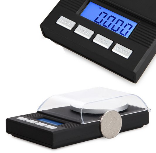 HKM-115731 High Precision Mini Electronic Balance Scale - 0.001g Accuracy for Home Weighing