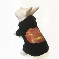 HKM-1158205 Autumn and Winter Casual Crewneck Sweatshirt for Pets in Halloween Pumpkin Design