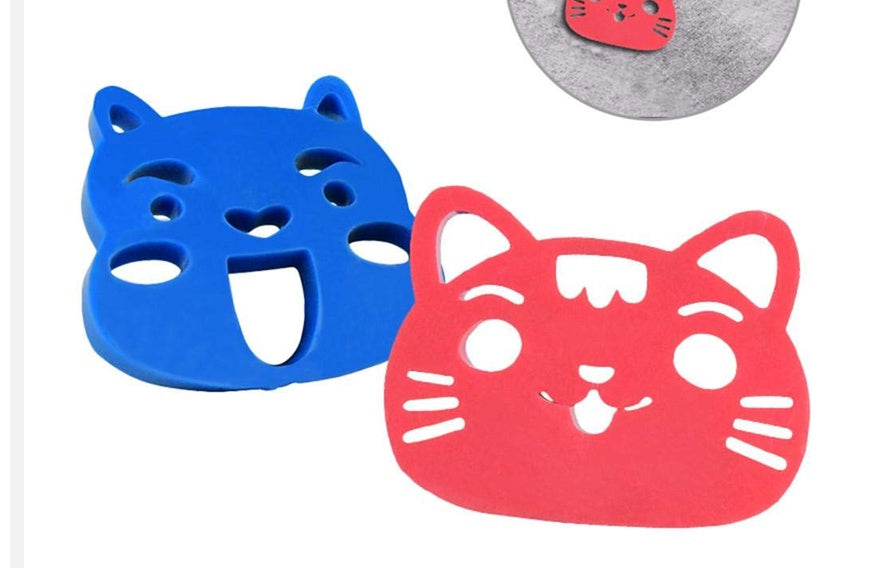 HKM-1159229 Pet Hair Lint Collector and Remover for Laundry - Reusable PU Soft Rubber Catcher