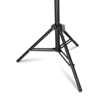 HKM-115923 Adjustable Mobile Phone Tripod Stand for Smartphones and Cameras with Clip, Iron and Plastic Design, 600-1700 mm Height Range, 20 kg Capacity