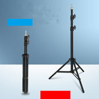 HKM-115923 Adjustable Mobile Phone Tripod Stand for Smartphones and Cameras with Clip, Iron and Plastic Design, 600-1700 mm Height Range, 20 kg Capacity
