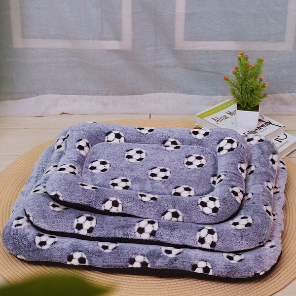 HKM-1159485 Cozy Flannel Non-Slip Pet Mattress – Double Layer for Ultimate Comfort