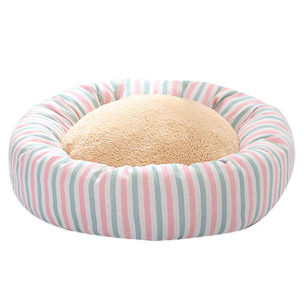 HKM-116051 Cozy Cloth Pet Nest for Cats and Dogs - 40cm Diameter, 12cm Height
