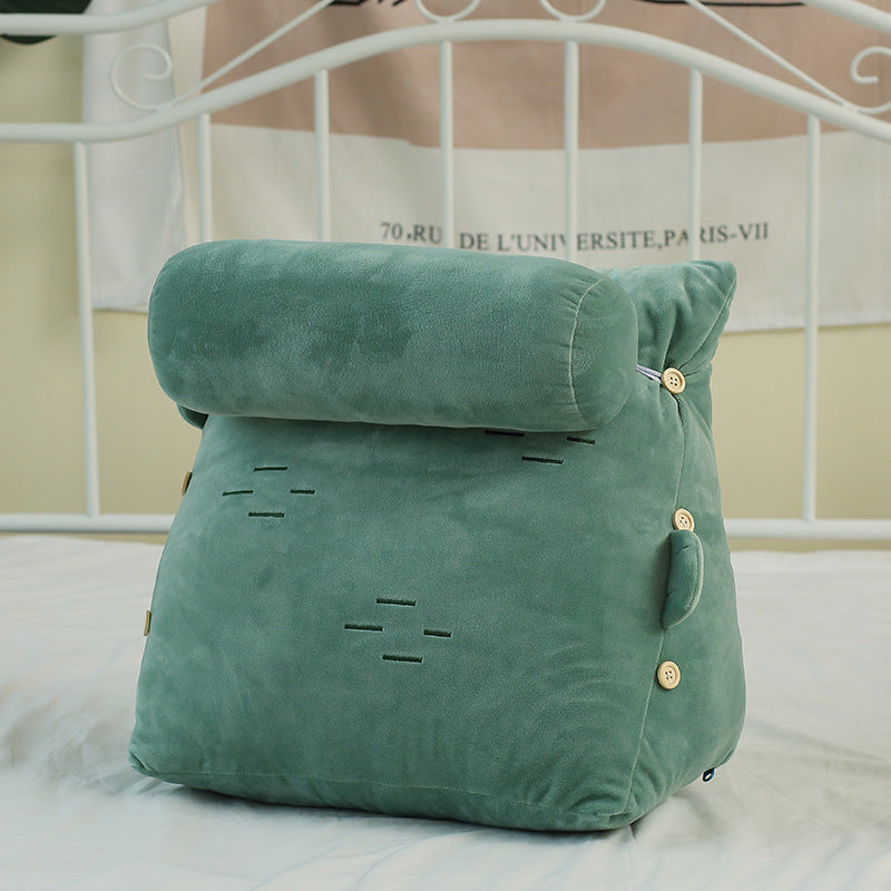 HKM-116115 Lumbar Support Cushion for Lounge Chair, Daybed & Bench, Removable and Washable Pillow, Ideal for Youth