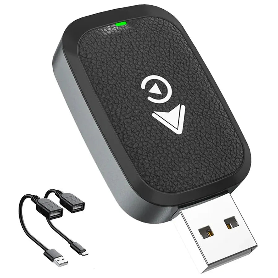 HKM-116115 Wireless Carplay and Android Auto Multimedia Adapter for USB Connectivity in Vehicles