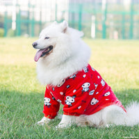 HKM-1161789 Cow Print Dog Transformation Dress for Big Dogs - Sizes 3XL to 9XL