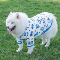 HKM-1161789 Cow Print Dog Transformation Dress for Big Dogs - Sizes 3XL to 9XL