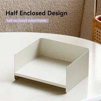 HKM-1163581 Elevated Metal Pet Bowl with Ceramic Base for Cats and Dogs