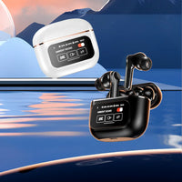 HKM-116371 Wireless Bluetooth In-Ear Headphones with ANC, LED Battery Indicator, and Low Latency for Comfort and Extended Use