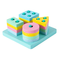 HKM-116499 Montessori Wooden Educational Toys for Kids - Early Learning Developmental Playset