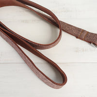HKM-1165373 Brown Suit Dog Traction Collar - Durable Polyester Leash with Adjustable Sizes XS to XL