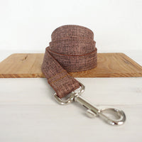 HKM-1165373 Brown Suit Dog Traction Collar - Durable Polyester Leash with Adjustable Sizes XS to XL