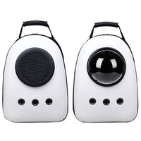 HKM-1165629 Transparent Portable Pet Space Capsule Backpack with Ventilation and Extendable View