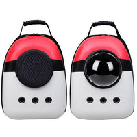 HKM-1165629 Transparent Portable Pet Space Capsule Backpack with Ventilation and Extendable View