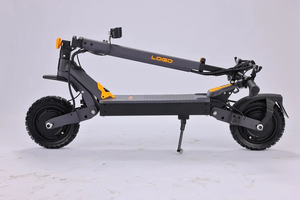 HKM-116563 Electric Skateboard CH 10+ 1600W Dual Motor 48V 15.6AH Foldable E-Scooter 45KMH Waterproof Portable Adult Commuter