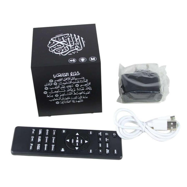 HKM-116691 Koran Square Bluetooth Speaker with Touch Light and Remote Control, 2000mAh Battery, 8GB Storage, Dustproof and Fall-Proof