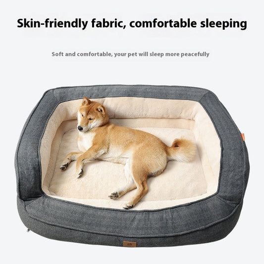 HKM-1167421 Fashionable Removable and Washable Dog Bed in Multiple Colors and Sizes