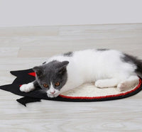 HKM-1169341 Durable Cat Scratching Board with Bat Sisal Pad - 30 x 38 cm