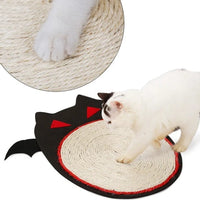 HKM-1169341 Durable Cat Scratching Board with Bat Sisal Pad - 30 x 38 cm