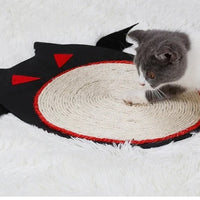 HKM-1169341 Durable Cat Scratching Board with Bat Sisal Pad - 30 x 38 cm