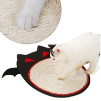 HKM-1169341 Durable Cat Scratching Board with Bat Sisal Pad - 30 x 38 cm