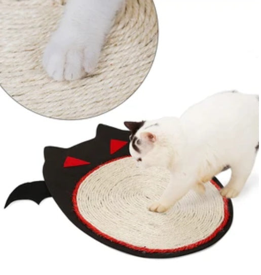 HKM-1169341 Durable Cat Scratching Board with Bat Sisal Pad - 30 x 38 cm