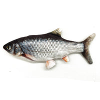 HKM-1169981 Electric Bionic Fish Plush Cat Toy - Interactive Catnip Fish for Playtime