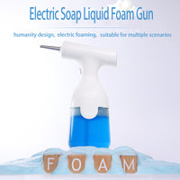 HKM-1170621 Automatic Electric Liquid Foam Dispenser for Shampoo and Face Wash – Dual Mode, Large Capacity, Waterproof