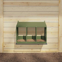 HKM-1170749 Olive Green Chicken Nesting Box with 3 Compartments for Comfortable Egg Laying