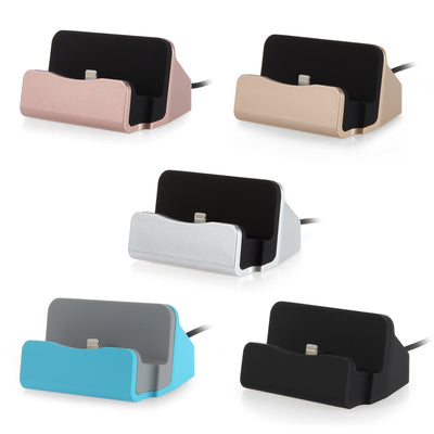 HKM-117267 Universal Charging Base for iPhone Models - Desktop & Bedside Stand, Available in Multiple Colors