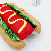HKM-1174717 Cozy Hamburger Costume for Pets - Warm Carnival Dress Up for Dogs and Cats