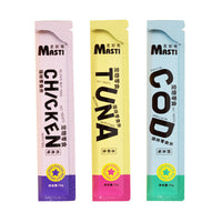 HKM-1174973 Hydrating Cod Flavor Cat Snacks - 15g Nutrition Treats for Cats